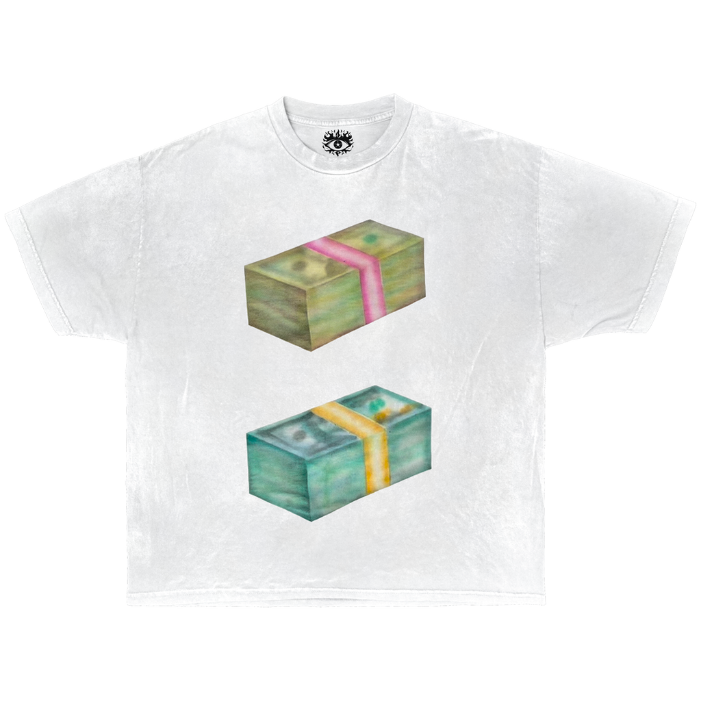 Money Streetwear Boxy Tee Cotton Boxy Fit 240 GSM Unisex Tee Premium