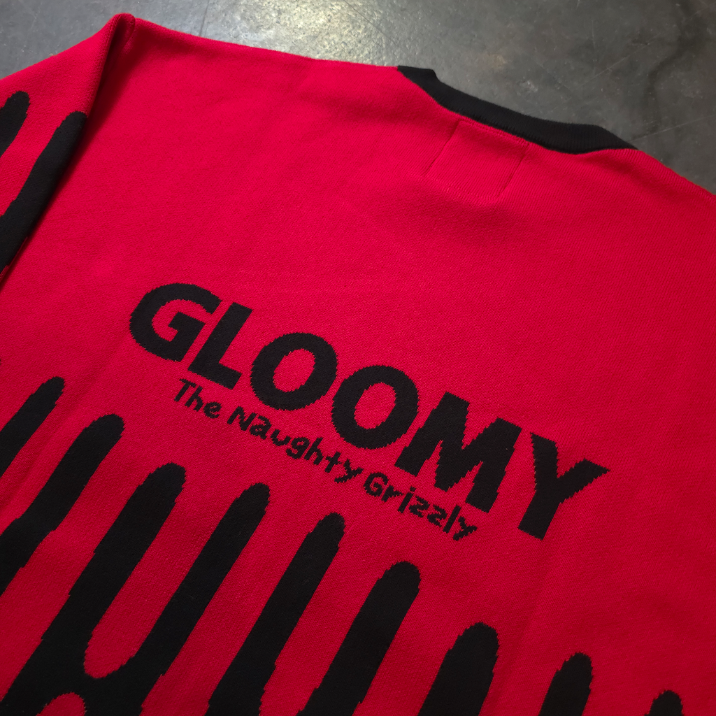 Gloomy Drip Knit Sweater