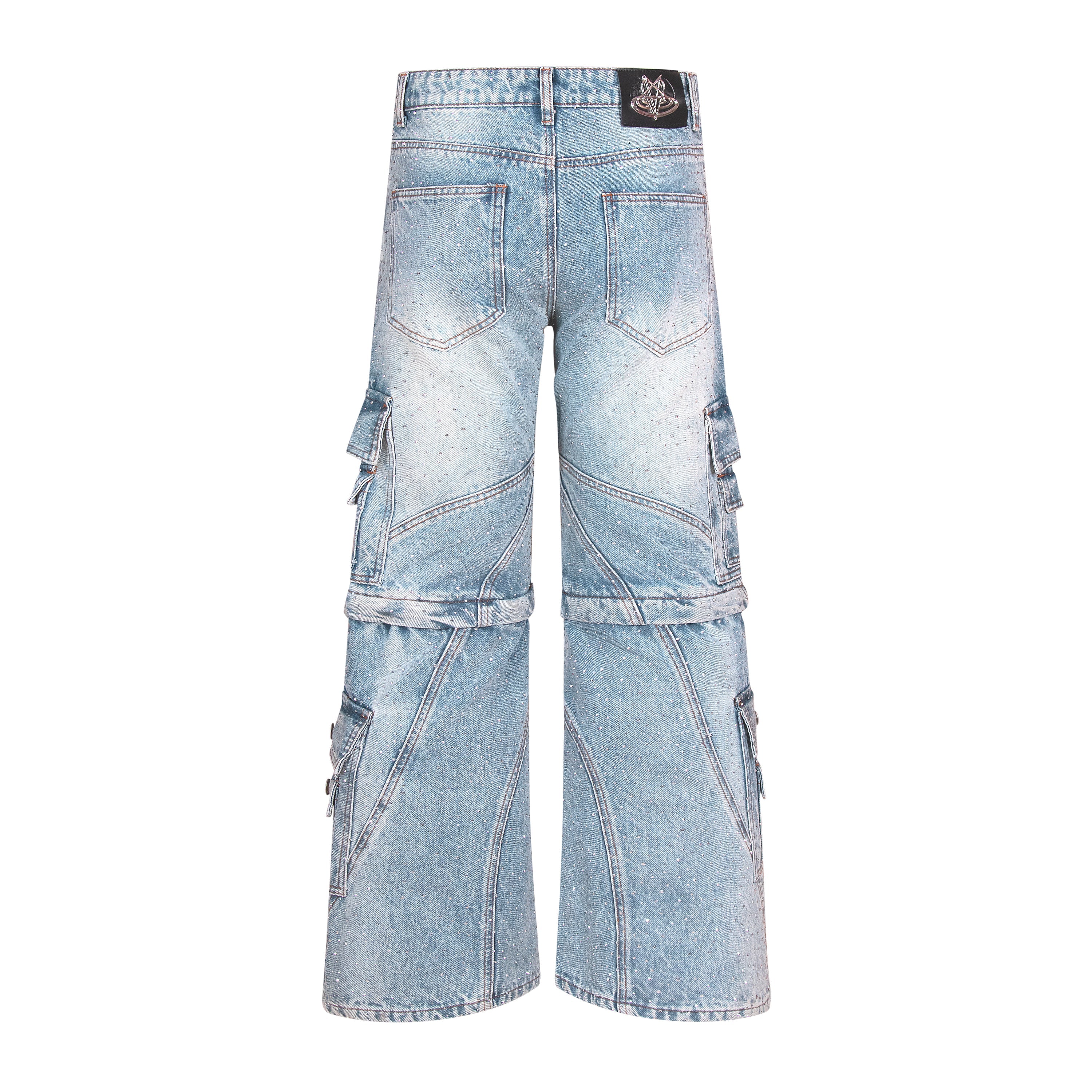 "LGHTCRYSTL" TRNSFRMR DENIM