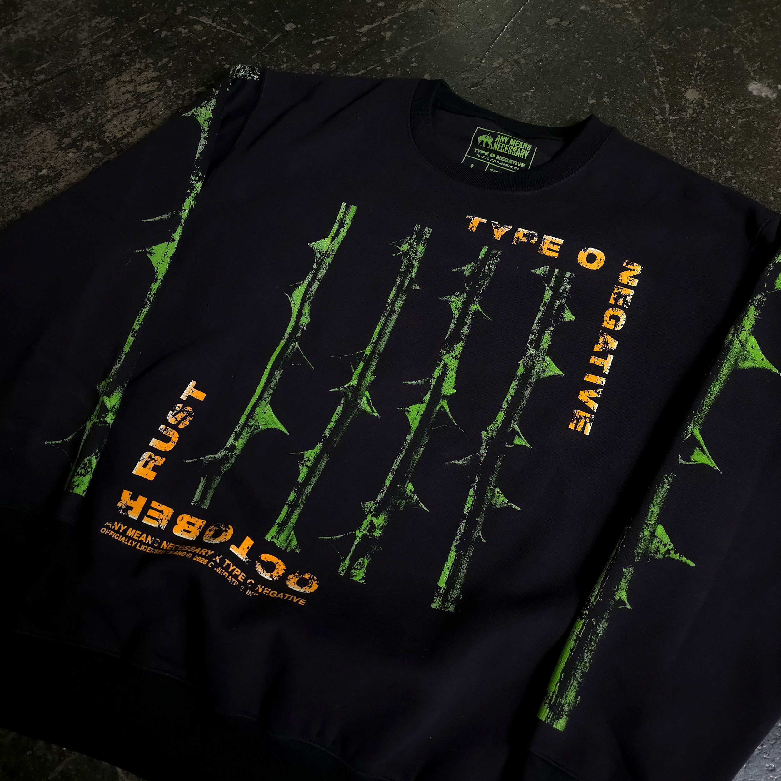 October Rust Crewneck Sweatshirt