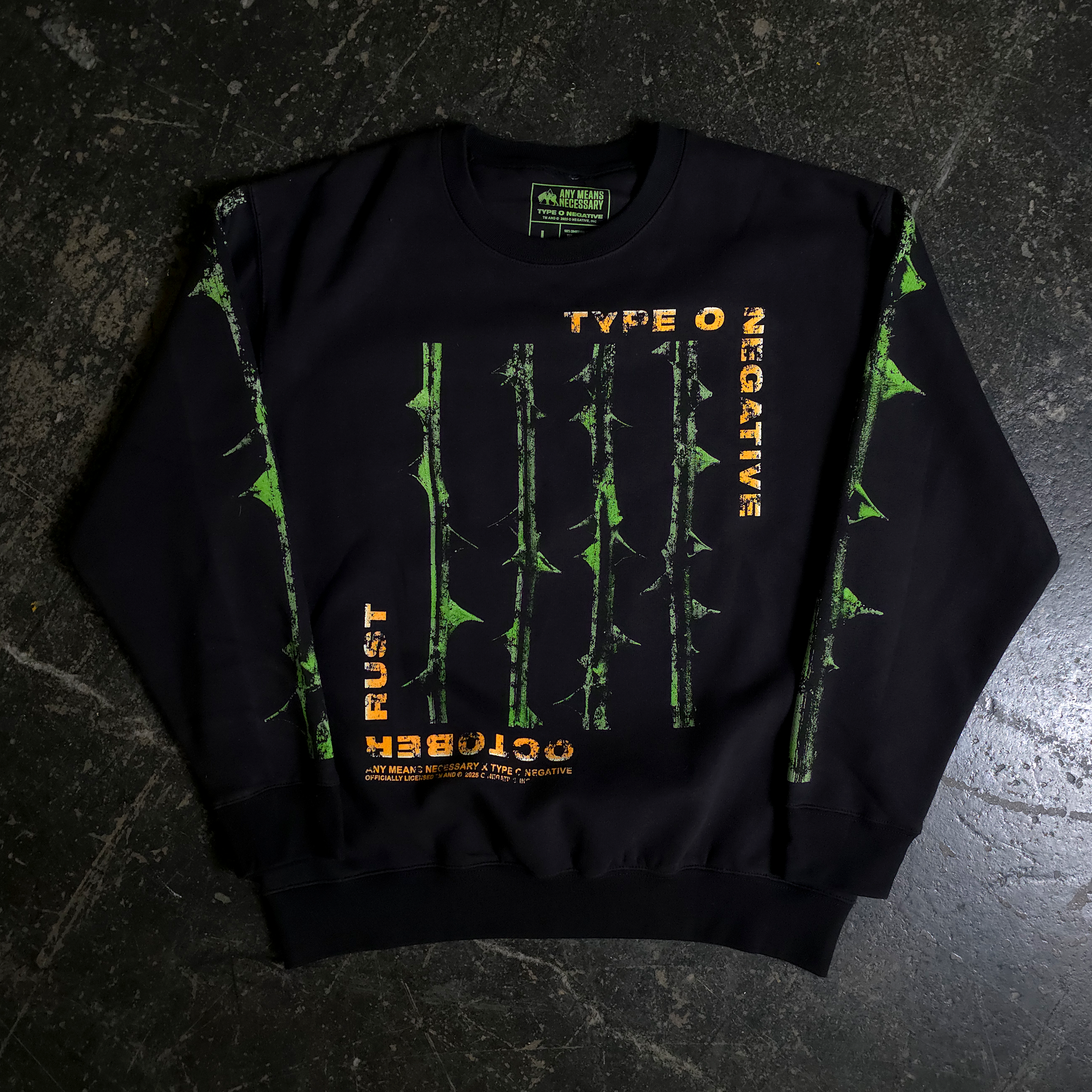 October Rust Crewneck Sweatshirt