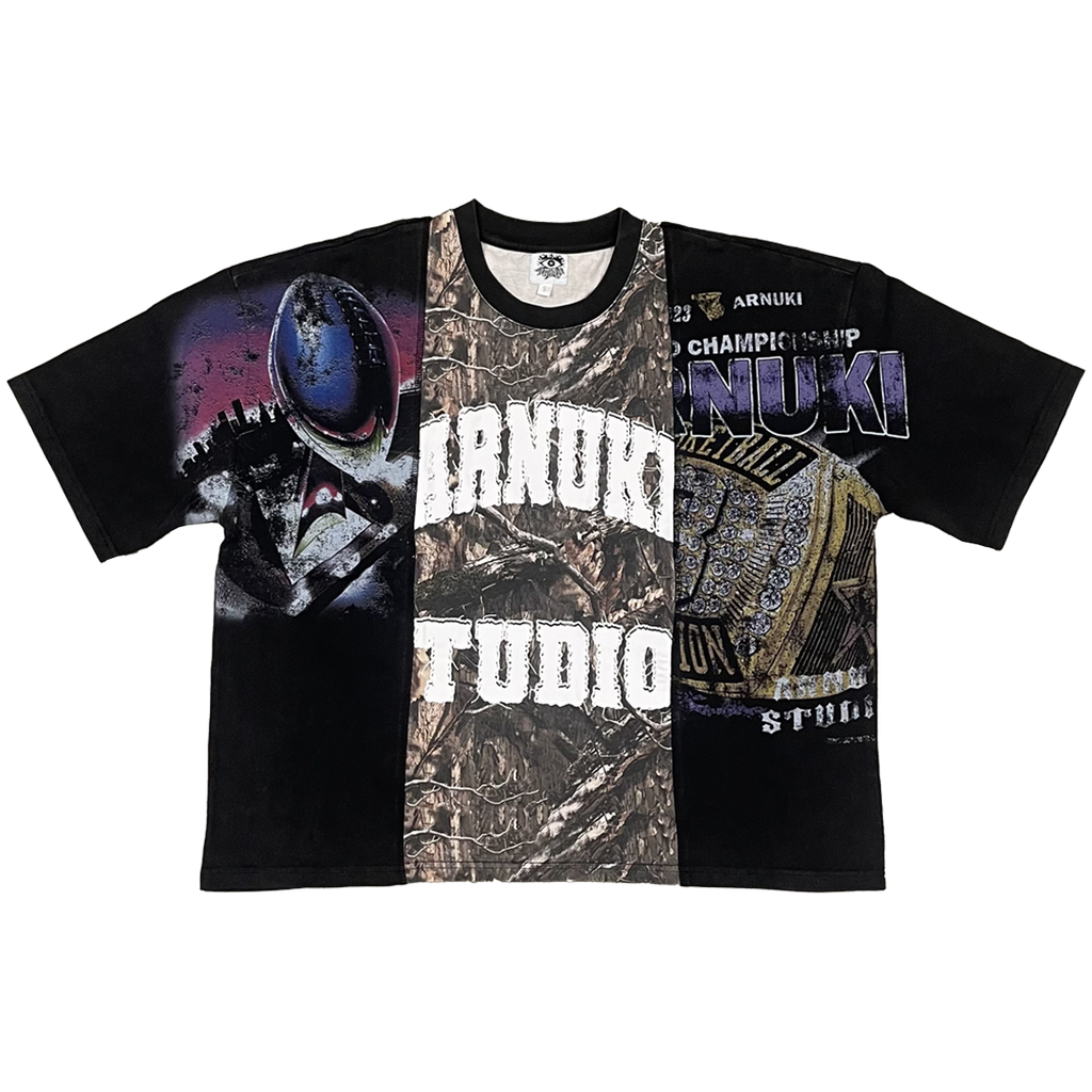 Prime Streetwear Cropped Boxy Tee Cotton 350GSM DTG Print Oversized Fit