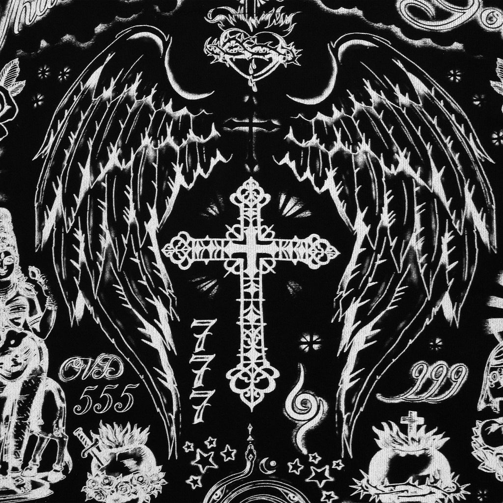 "TATTOO" ZIP UP - MIDNIGHT