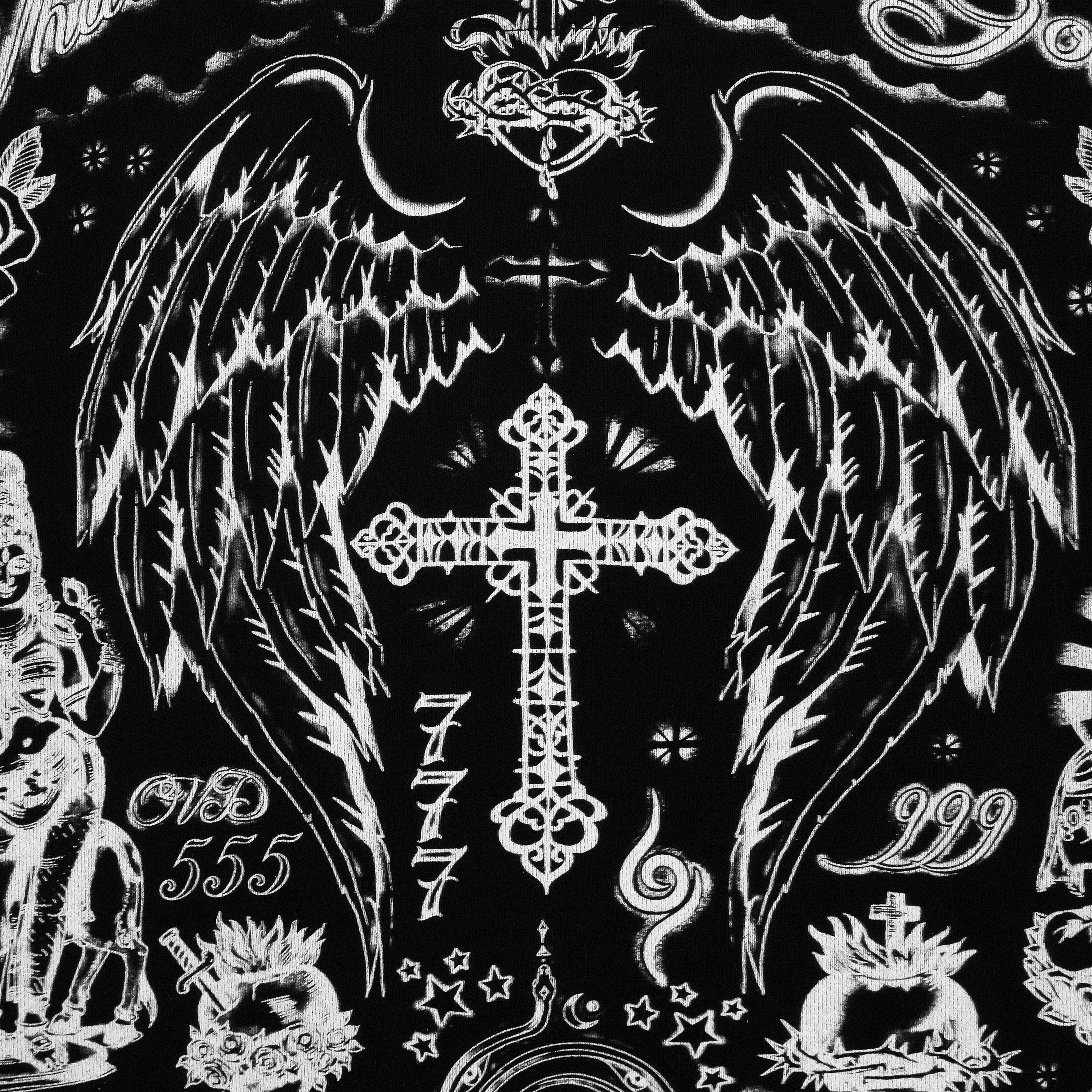 "TATTOO" ZIP UP - MIDNIGHT