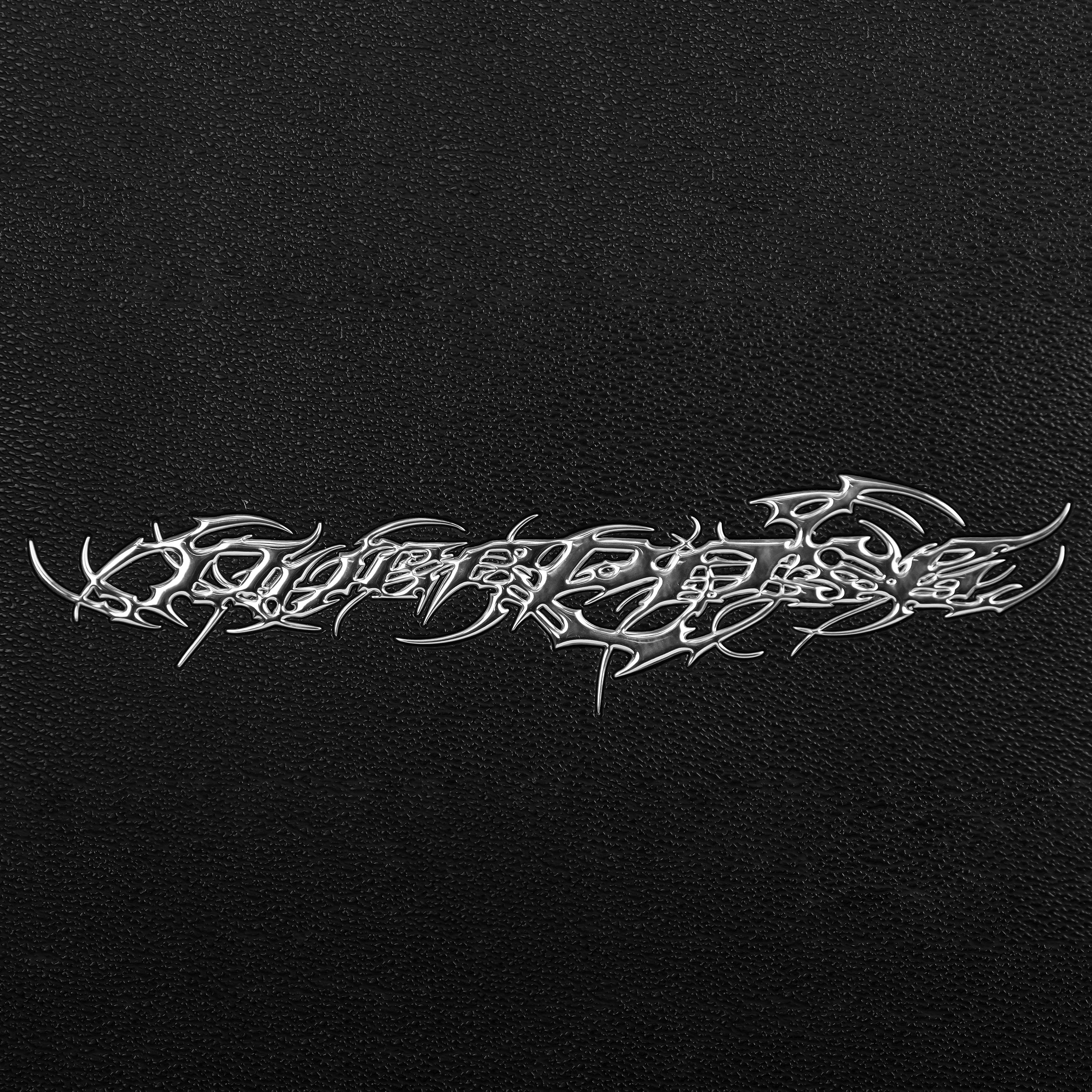 "TRIBAMETAL" LEATHER POUCH