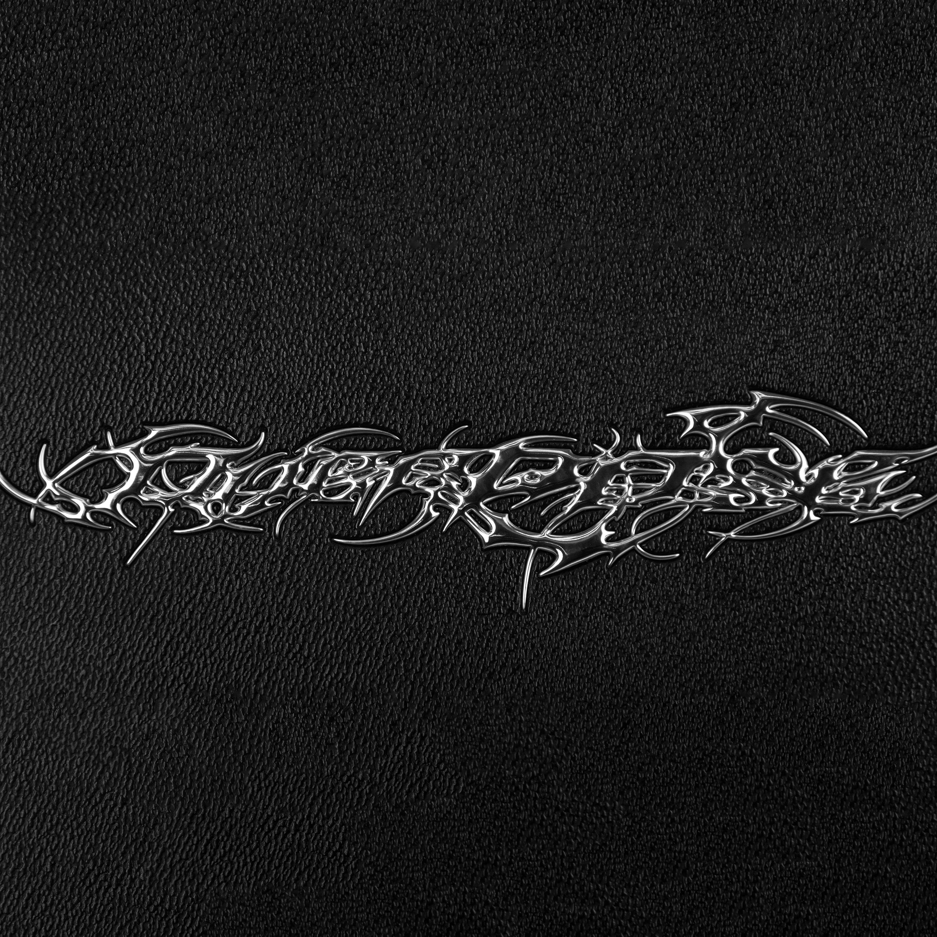 "TRIBAMETAL" LEATHER MESSENGER BAG