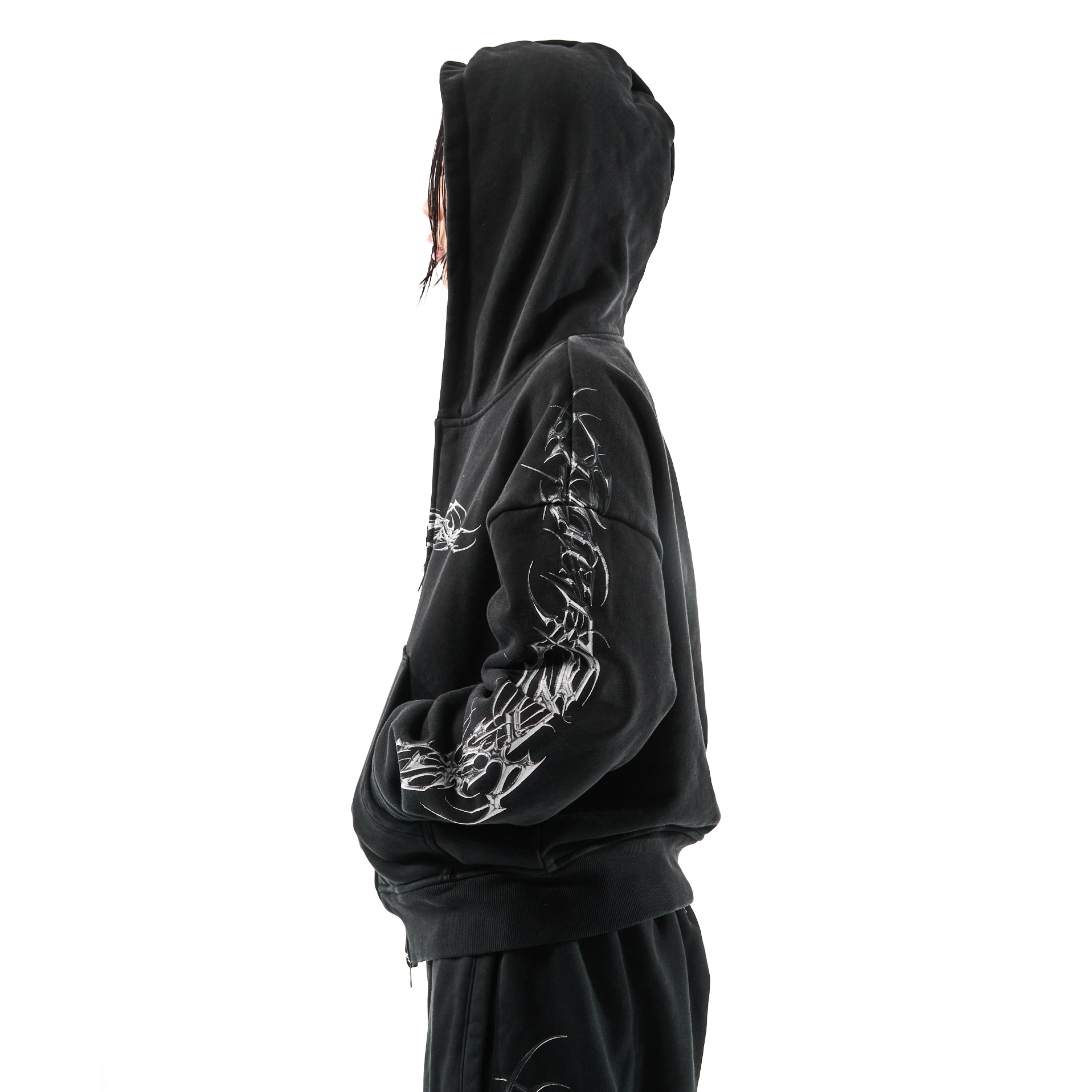 "TRIBAMETAL" HOODIE